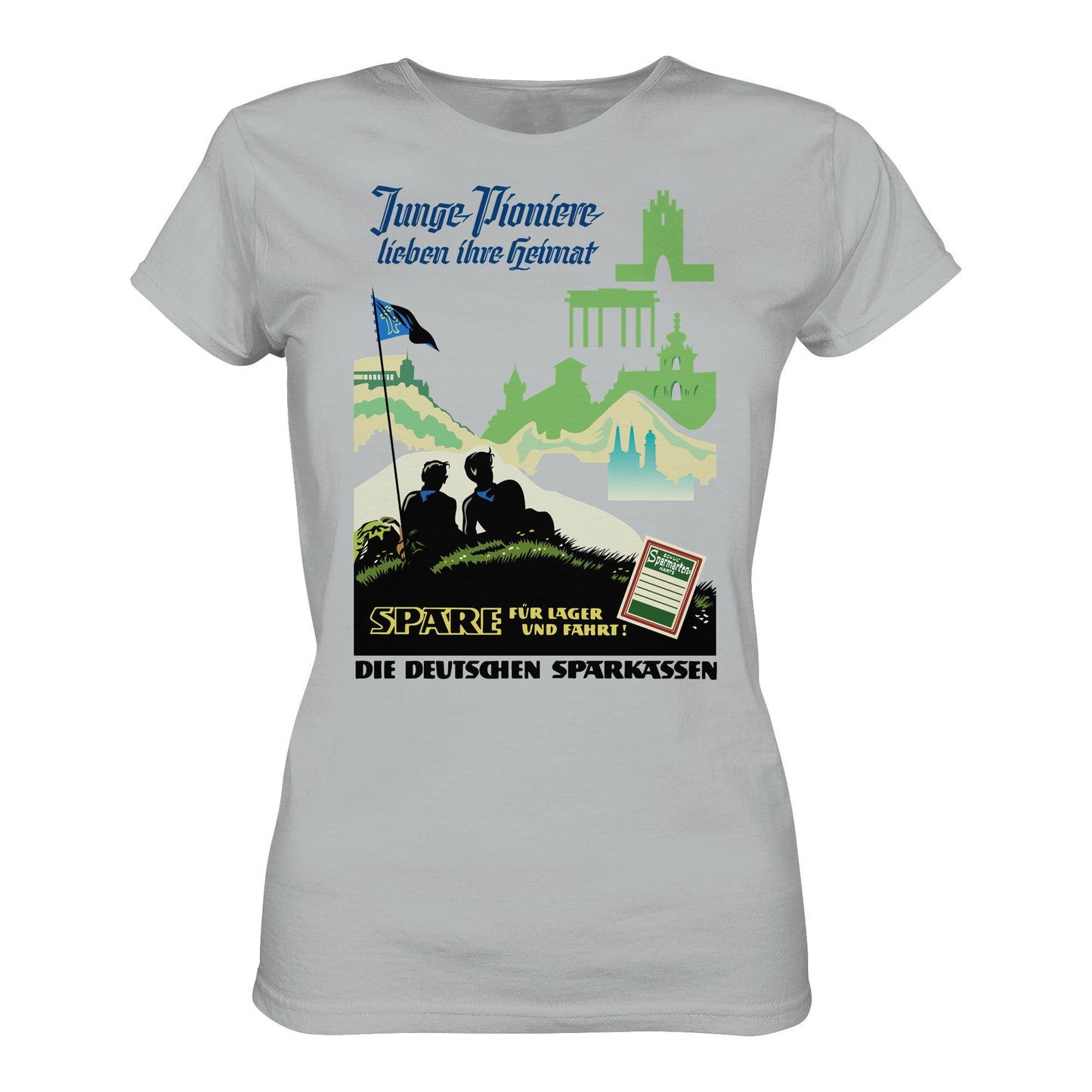 DDR Ostalgie Shirt Mädels • JUNGE PIONIERE LIEBEN IHRE HEIMAT