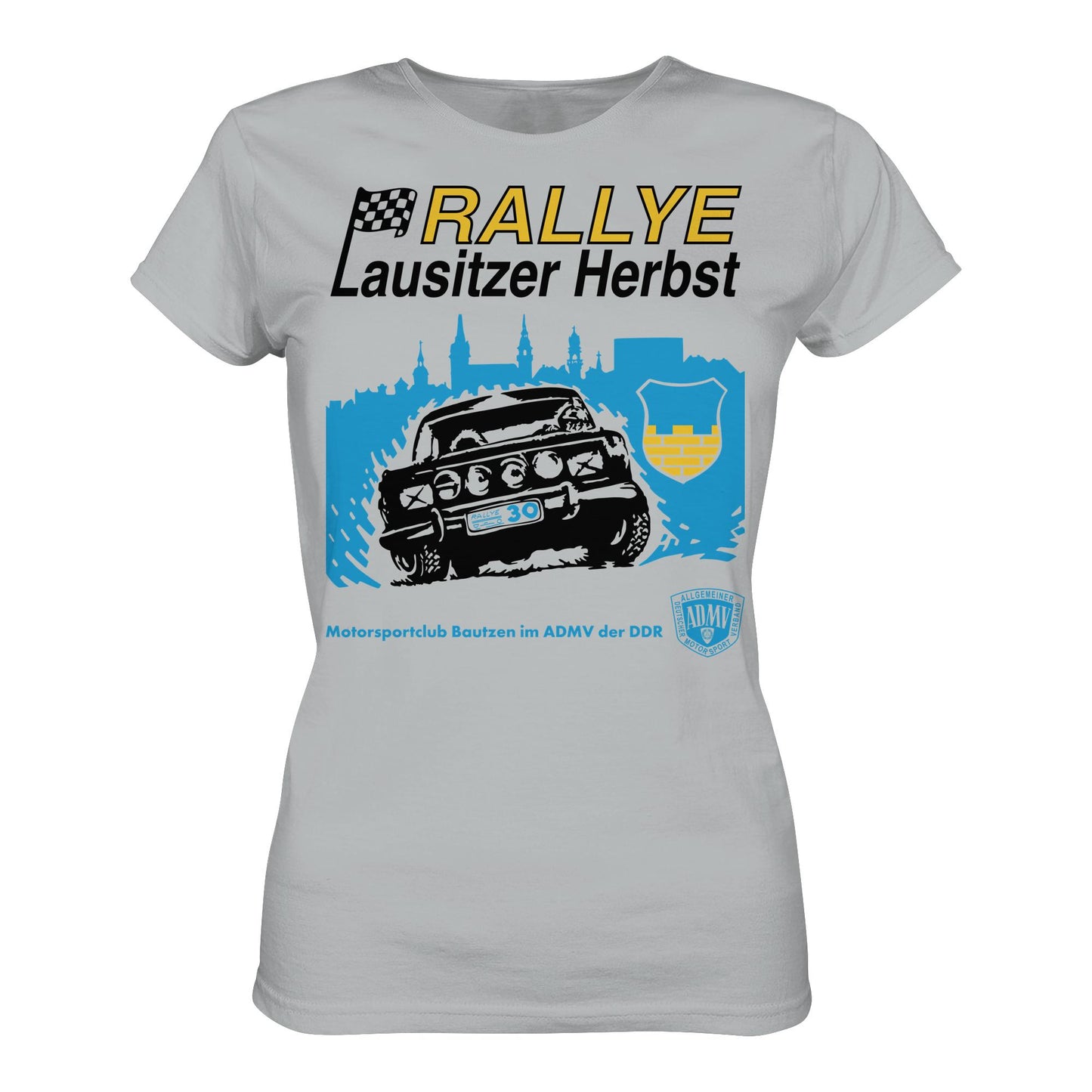 DDR Ostalgie Shirt Mädels • RALLYE LAUSITZER HERBST, MOTORSPORTCLUB BAUTZEN