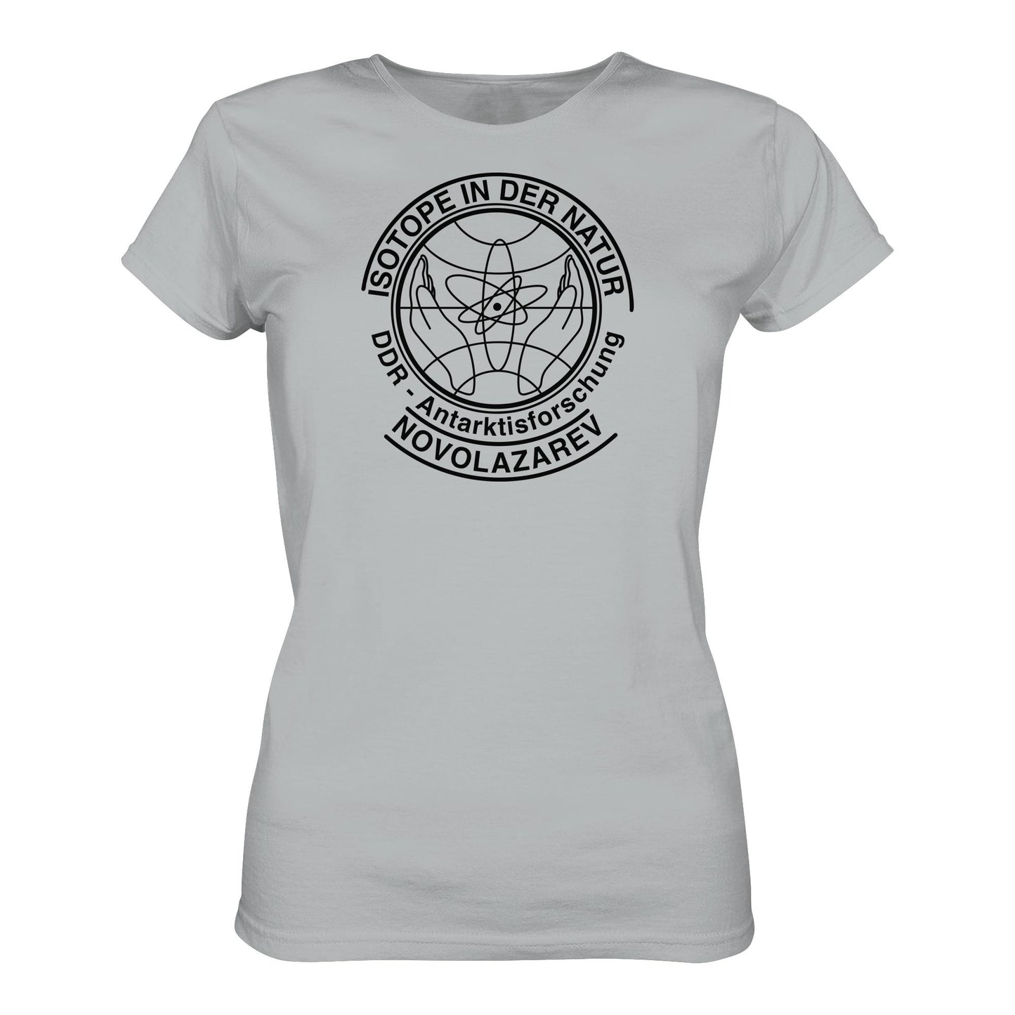 DDR Ostalgie Shirt Mädels • ISOTOPE IN DER NATUR, DDR-ANTARKTISFORSCHUNG