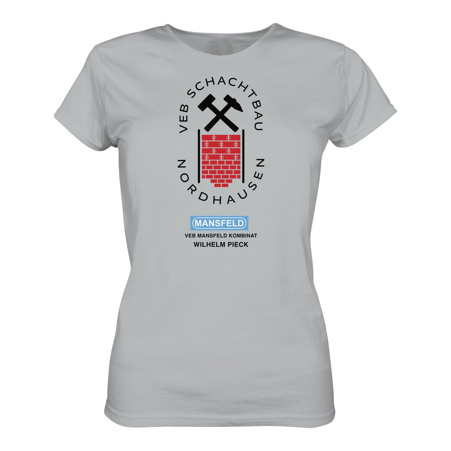 DDR Ostalgie Shirt Mädels • VEB SCHACHTBAU NORDHAUSEN - VEB MANSFELD KOMBINAT