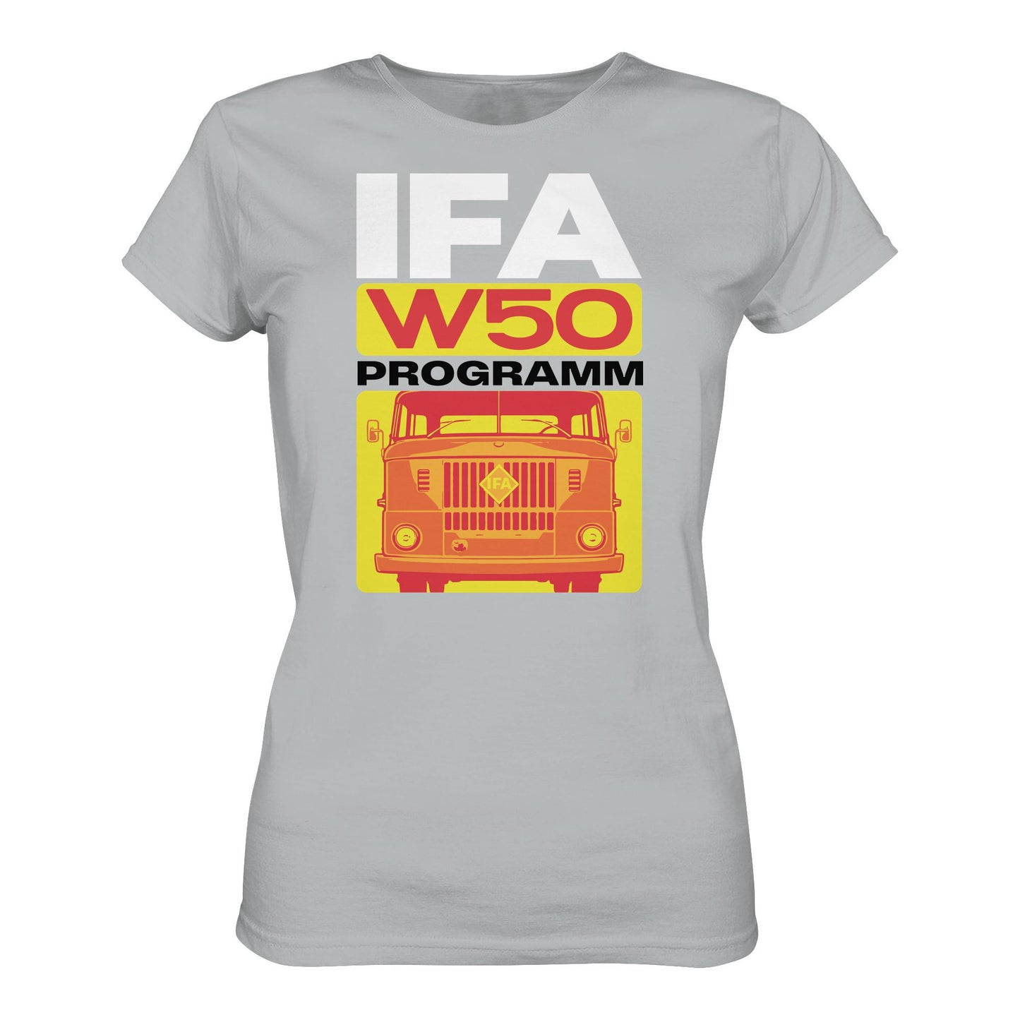 DDR Ostalgie Shirt Mädels • IFA W50 PROGRAMM (ORIGINAL COVER BROSCHÜRE)