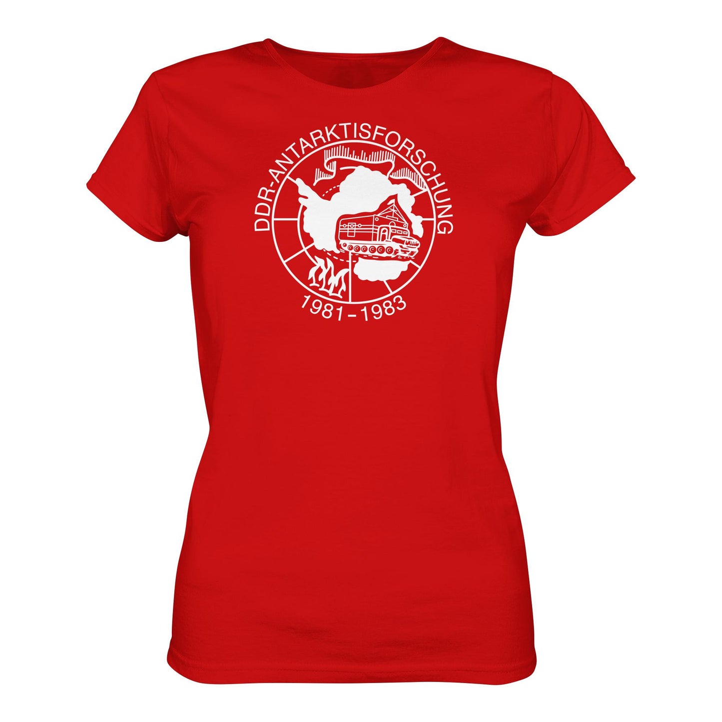DDR Ostalgie Shirt Mädels • ANTARKTISFORSCHUNG DER DDR - 1981-1983