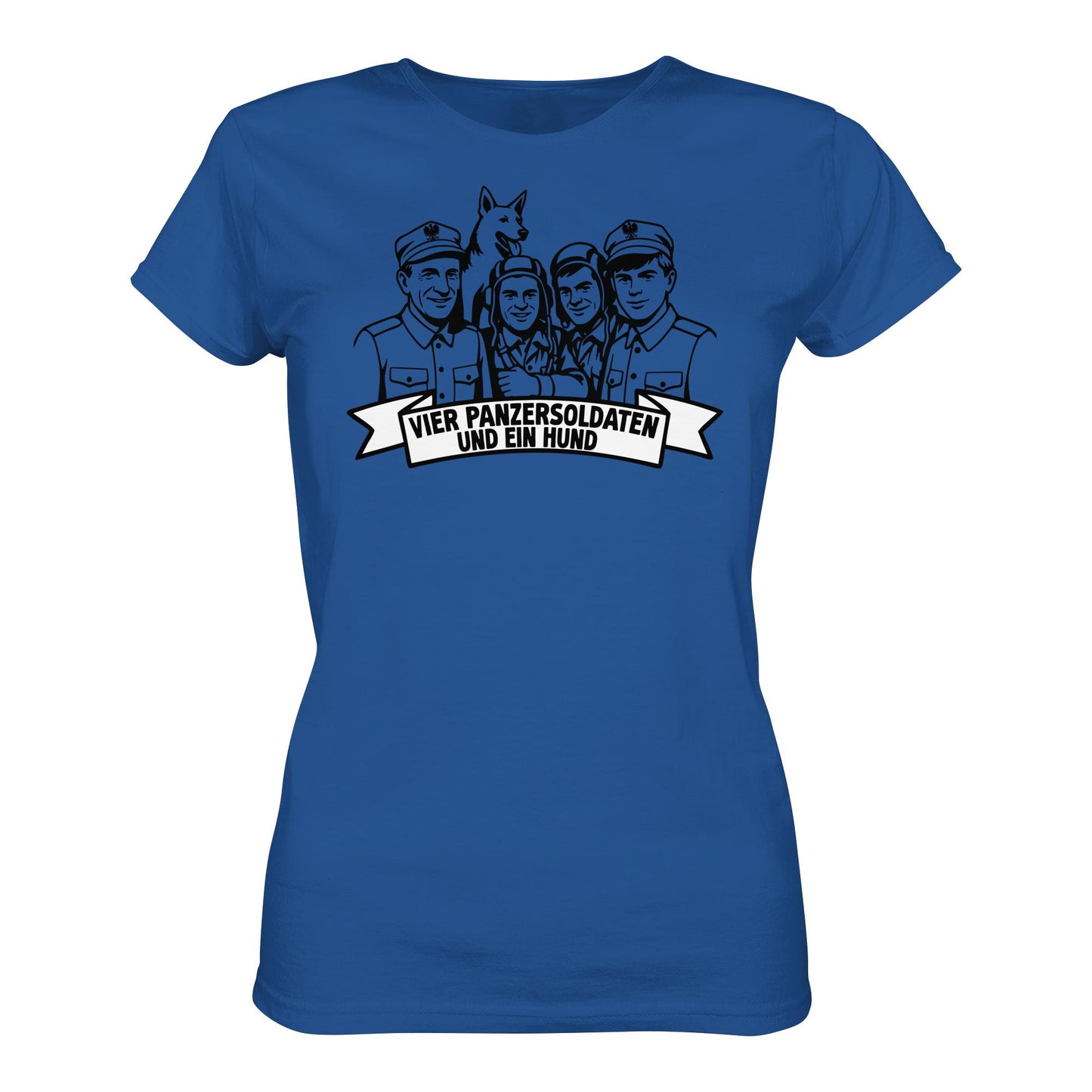 DDR Ostalgie Shirt Mädels • VIER PANZERSOLDATEN UND EIN HUND