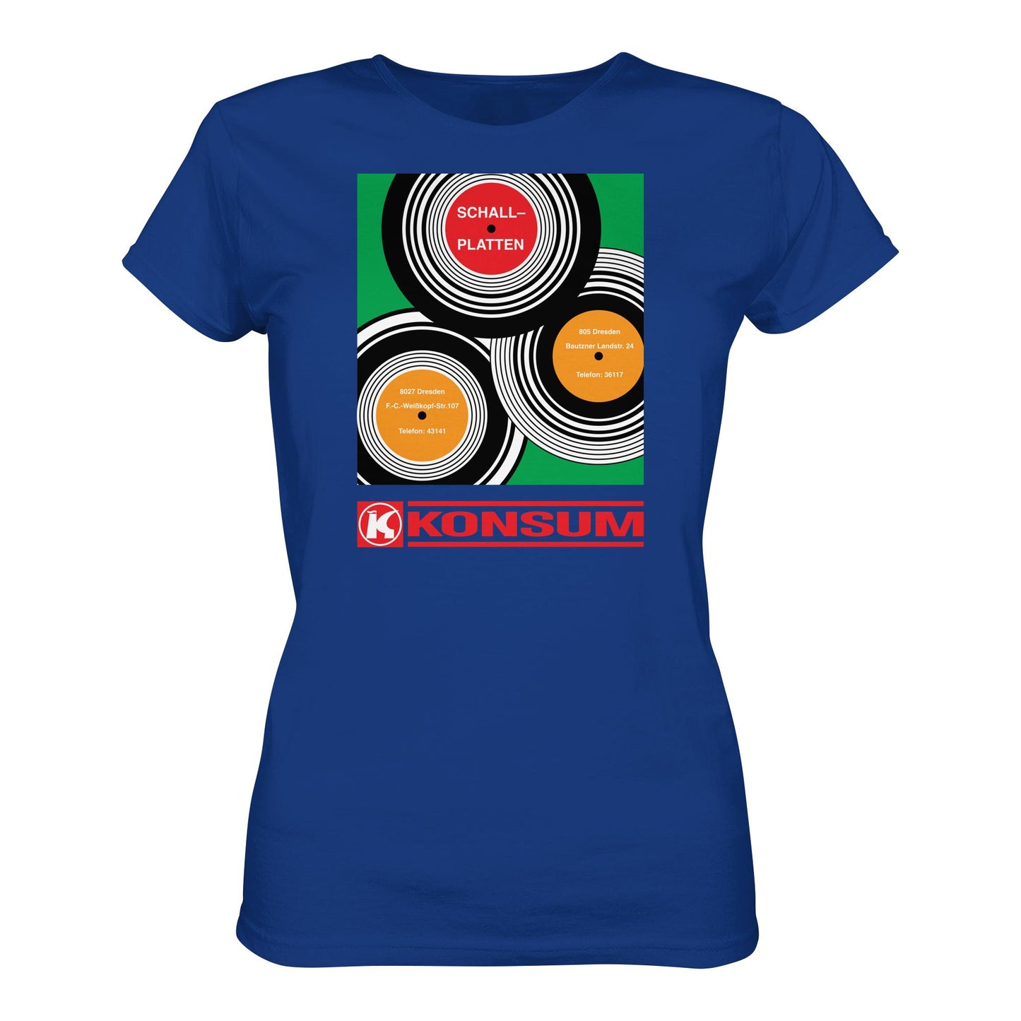 PREMIUM SHIRT MÄDELS • KONSUM SCHALLPLATTEN DRESDEN