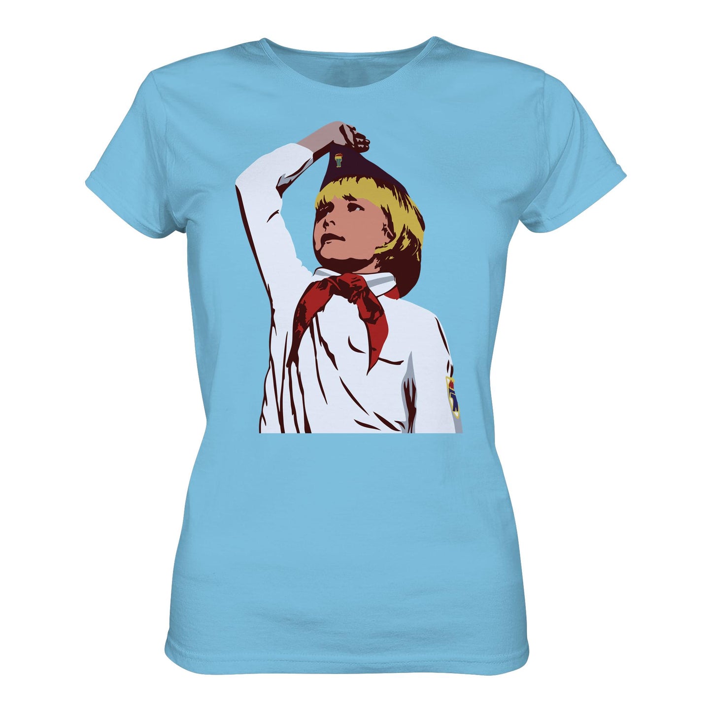 DDR Ostalgie Shirt Mädels • THÄLMANNPIONIER - ORIGINALPLAKAT