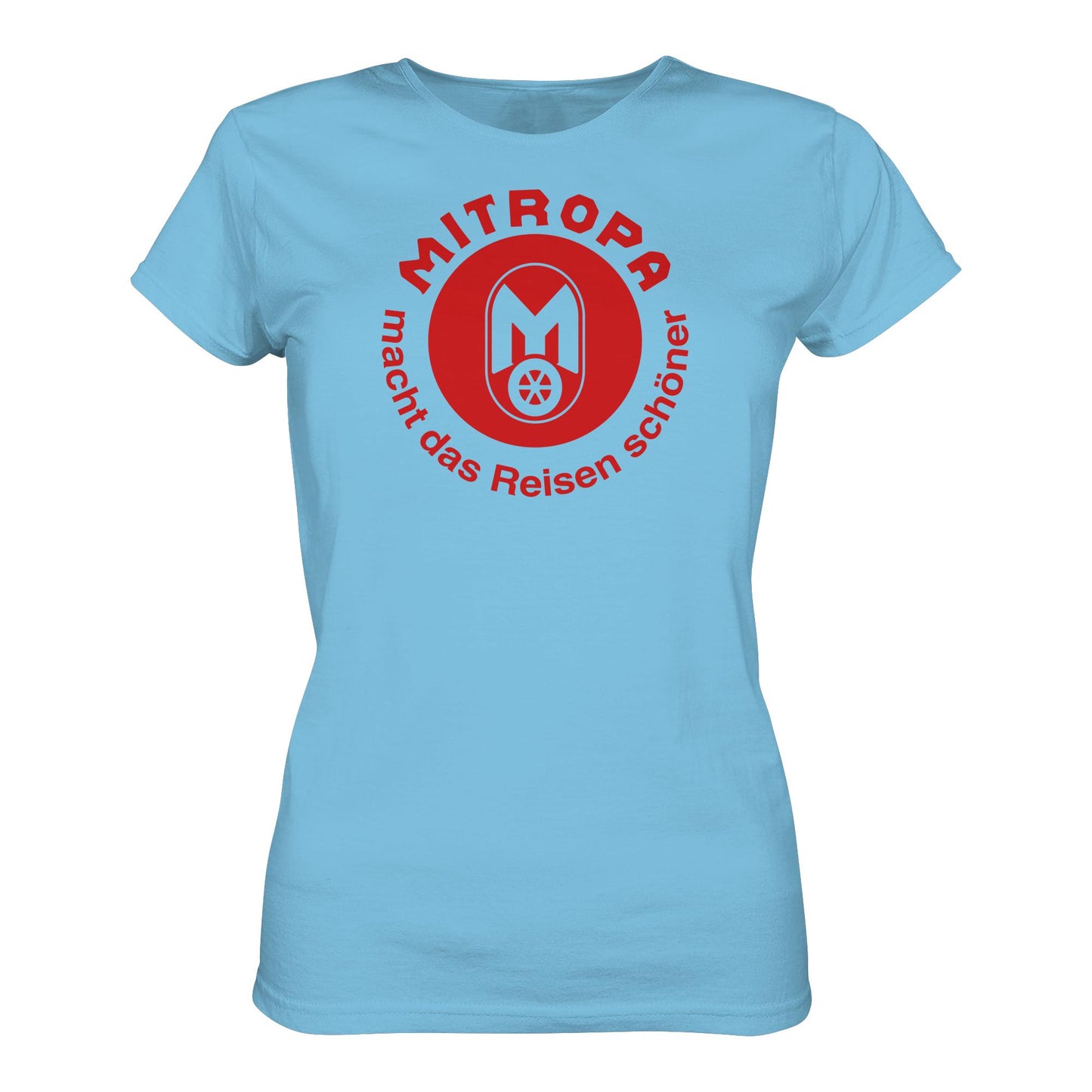 DDR Ostalgie Shirt Mädels • MITROPA MACHT DAS REISEN SCHÖNER - dunkel