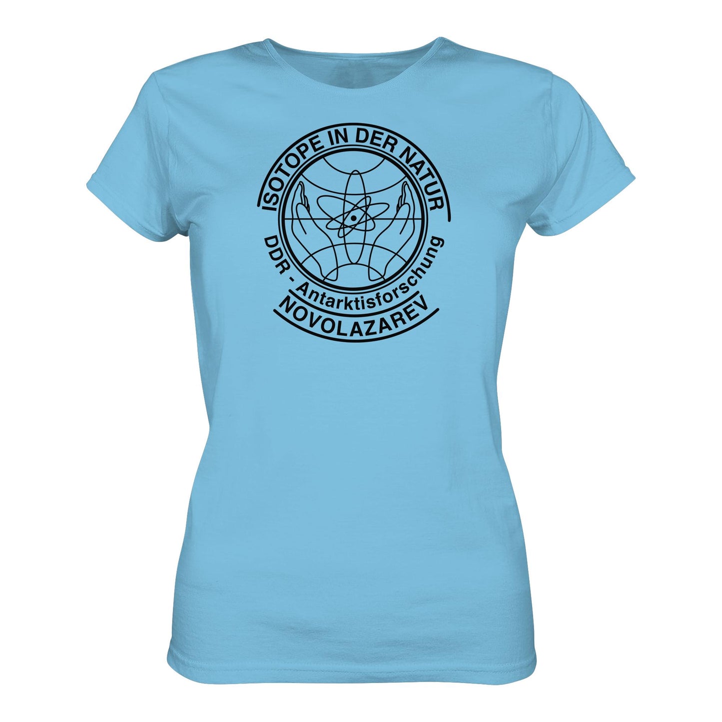 DDR Ostalgie Shirt Mädels • ISOTOPE IN DER NATUR, DDR-ANTARKTISFORSCHUNG