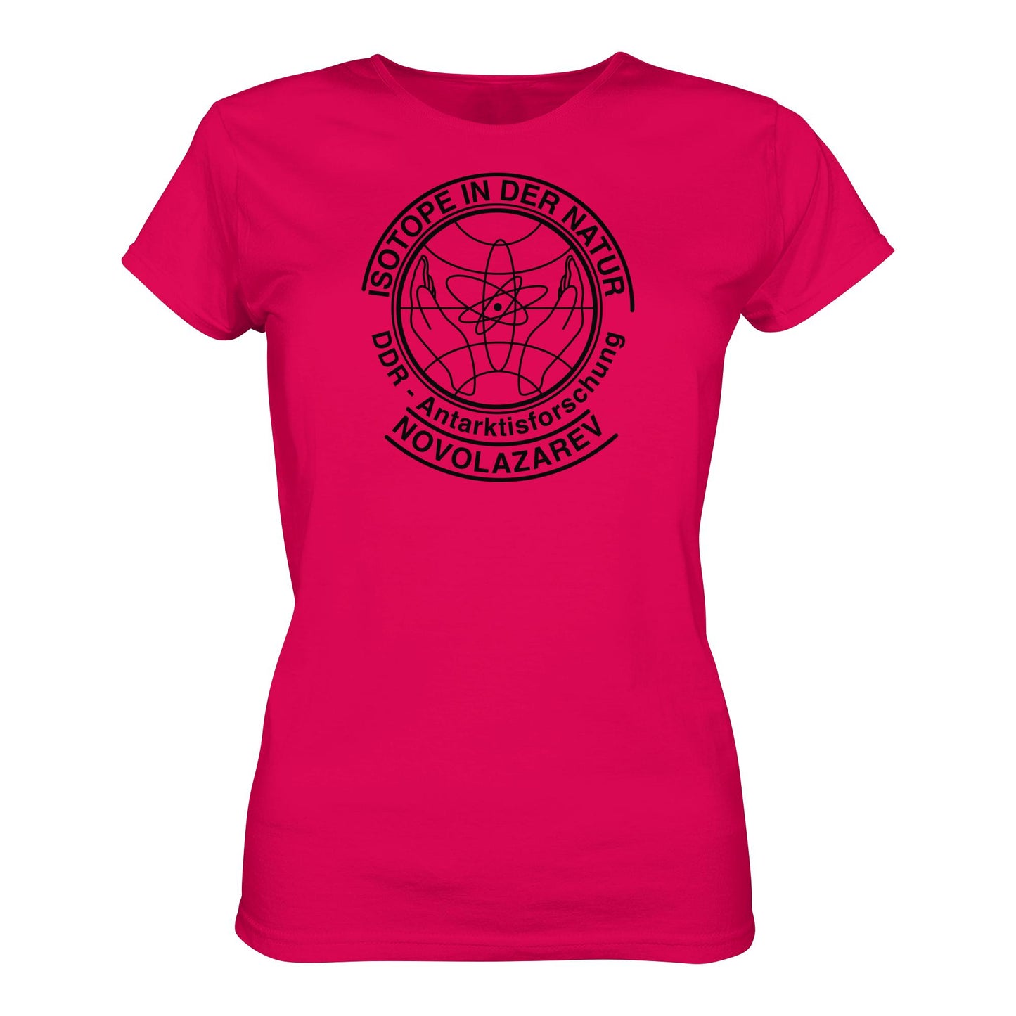 DDR Ostalgie Shirt Mädels • ISOTOPE IN DER NATUR, DDR-ANTARKTISFORSCHUNG