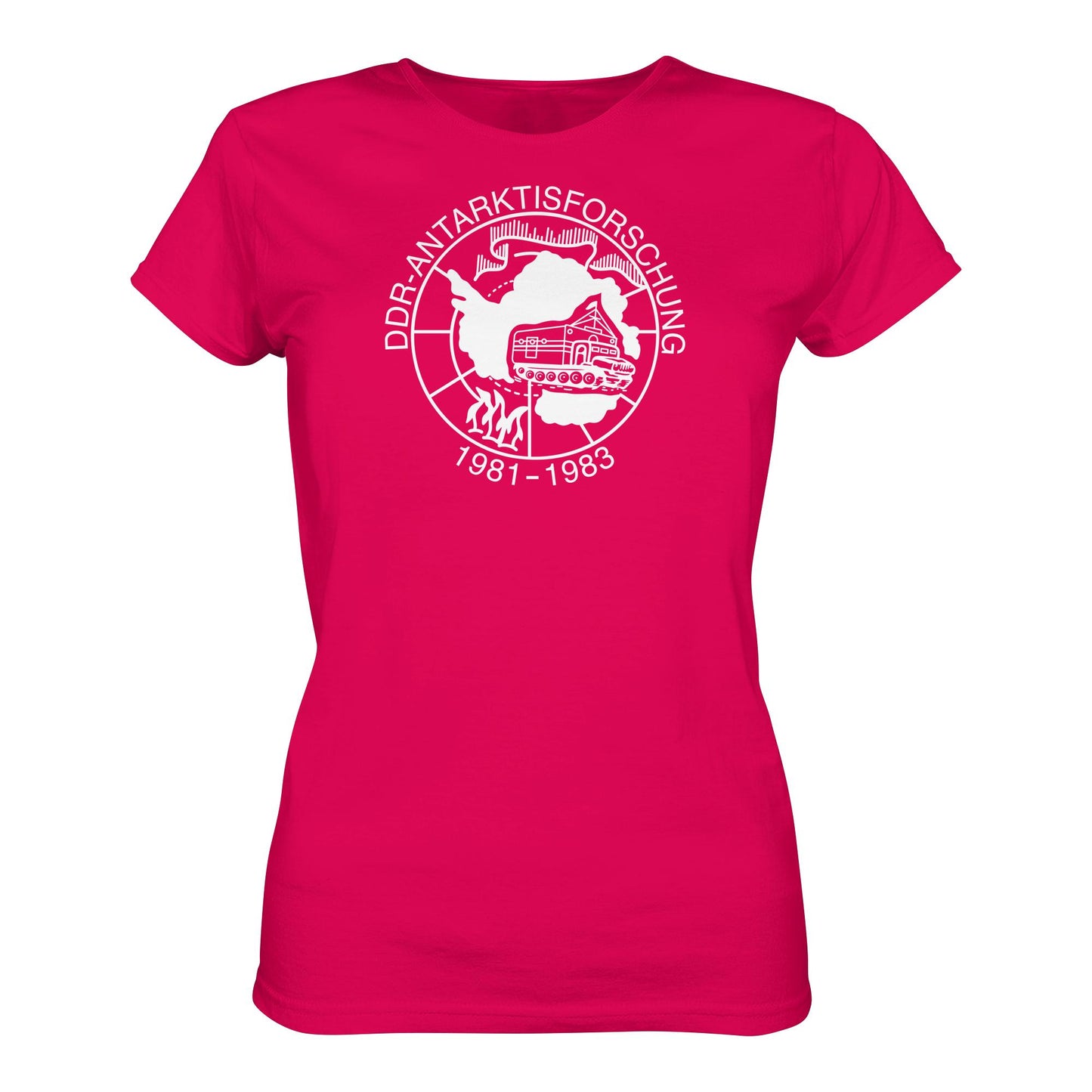 DDR Ostalgie Shirt Mädels • ANTARKTISFORSCHUNG DER DDR - 1981-1983