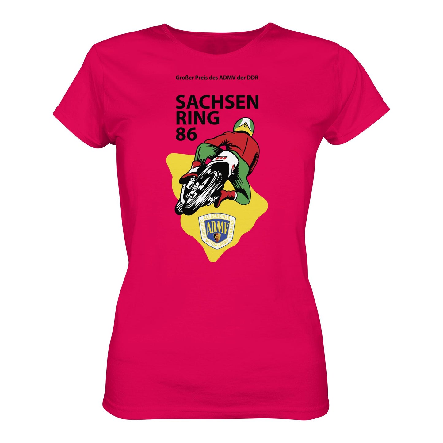 DDR Ostalgie Shirt Mädels • GROSSER PREIS DER DDR - SACHSENRING 1986