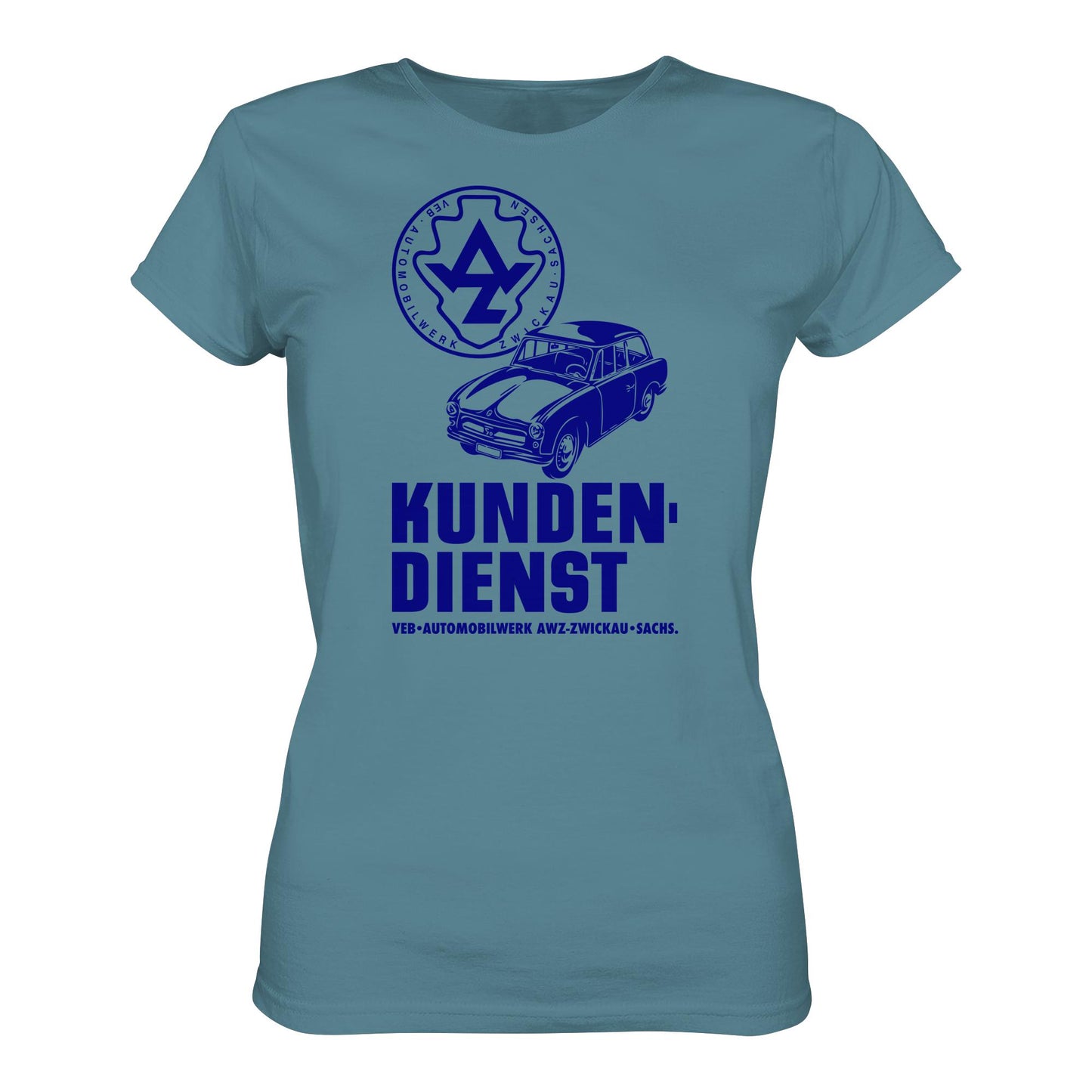 DDR Ostalgie Shirt Mädels • P70 KUNDENDIENST VEB AWZ ZWICKAU
