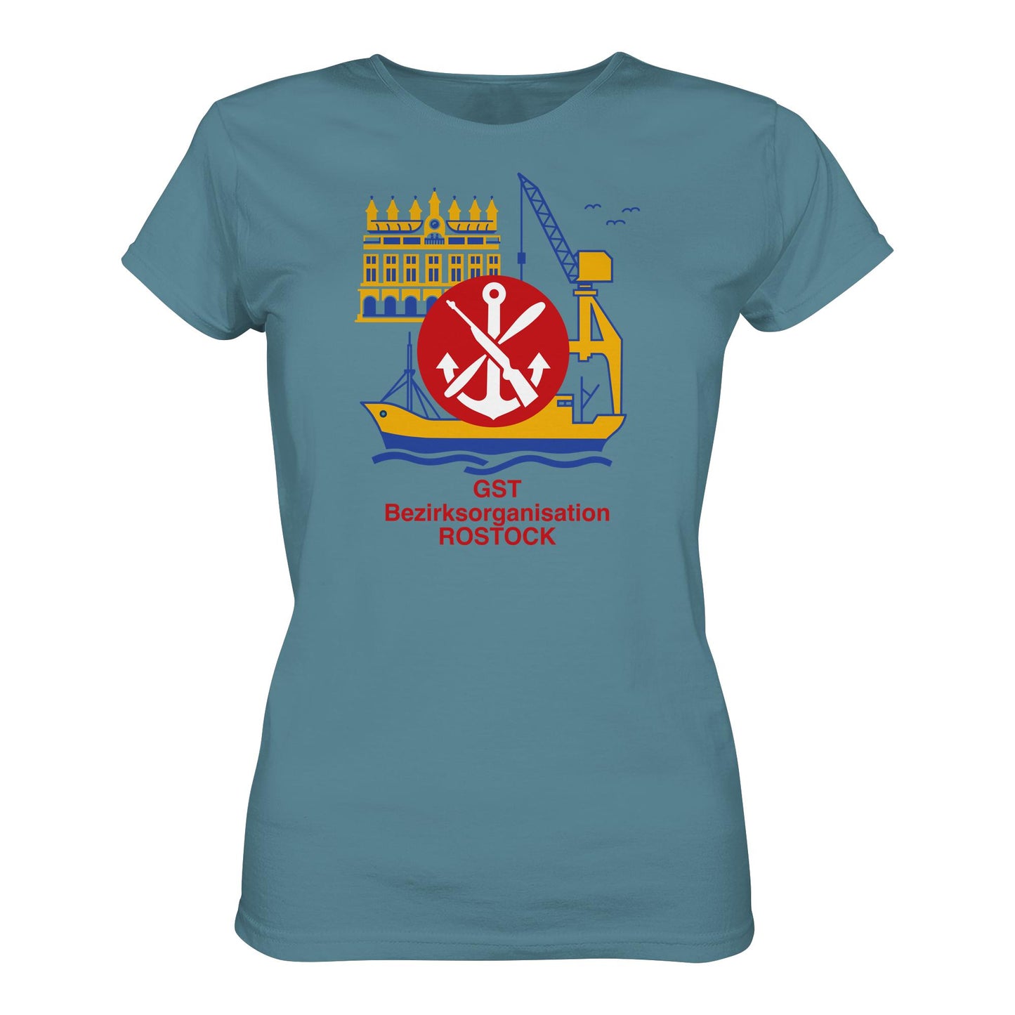 DDR Ostalgie Shirt Mädels • GST ROSTOCK