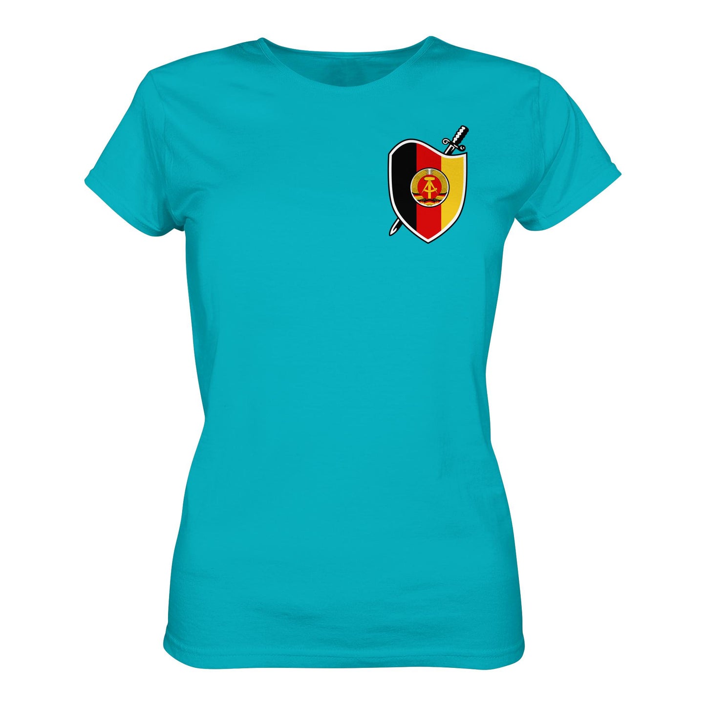 DDR Ostalgie Shirt Mädels • SIGNÉ STAATSSICHERHEIT (BRUST)