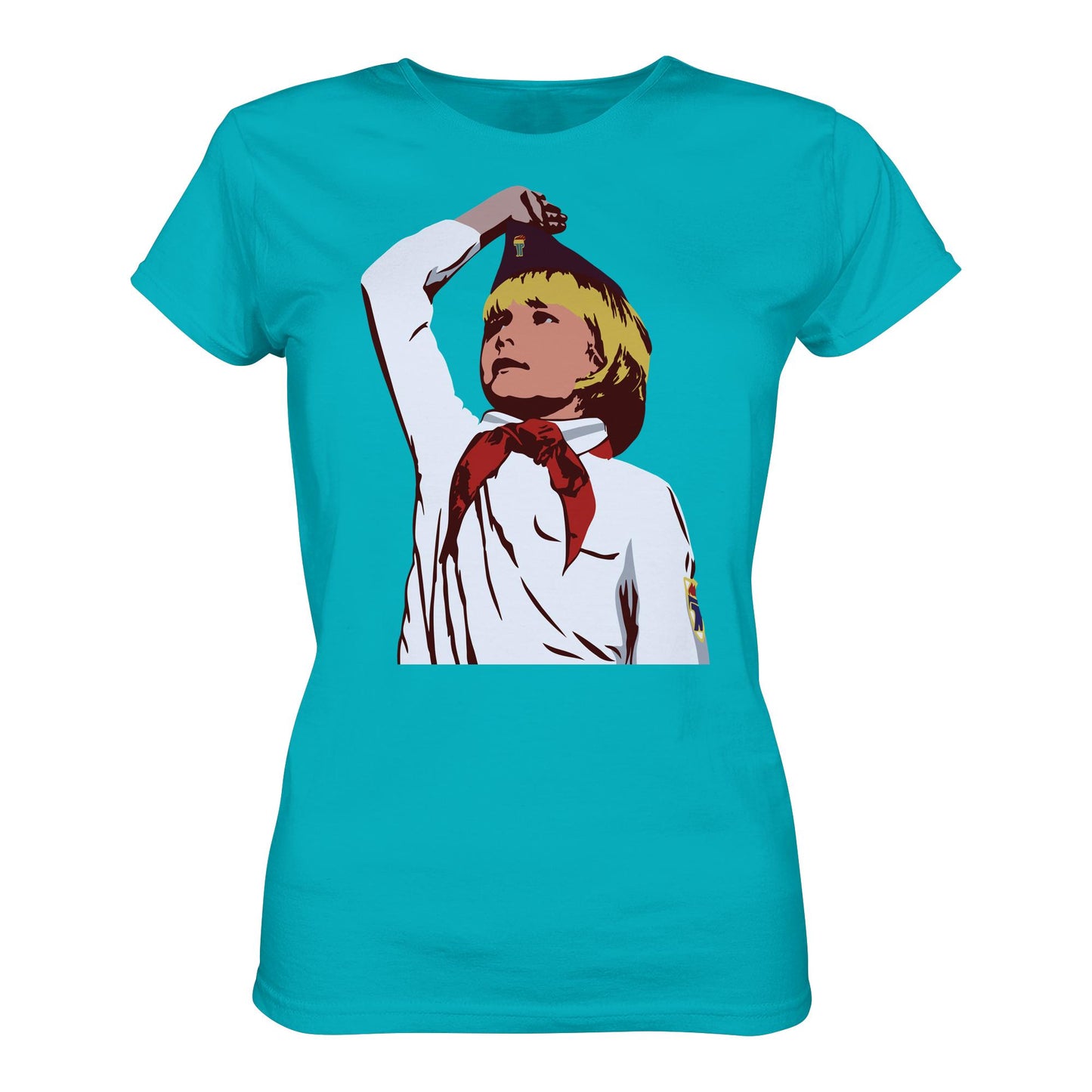 DDR Ostalgie Shirt Mädels • THÄLMANNPIONIER - ORIGINALPLAKAT