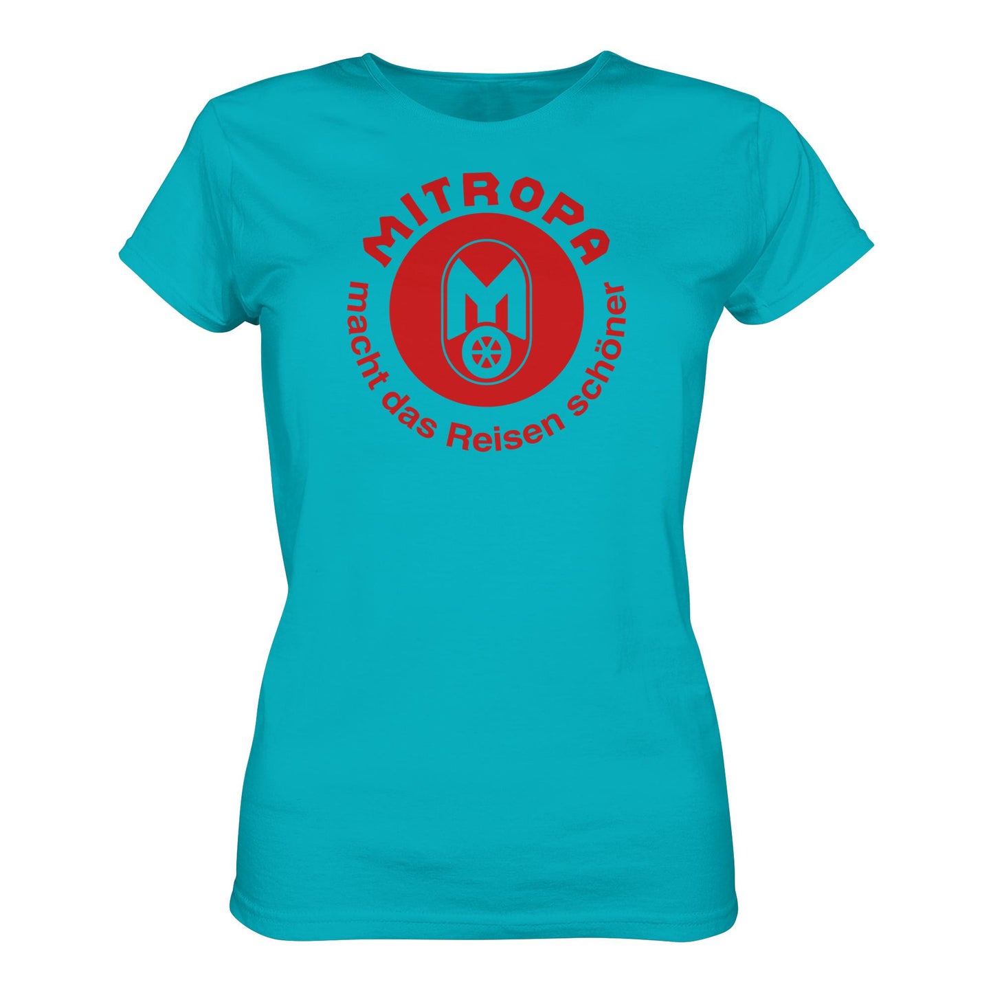DDR Ostalgie Shirt Mädels • MITROPA MACHT DAS REISEN SCHÖNER - dunkel