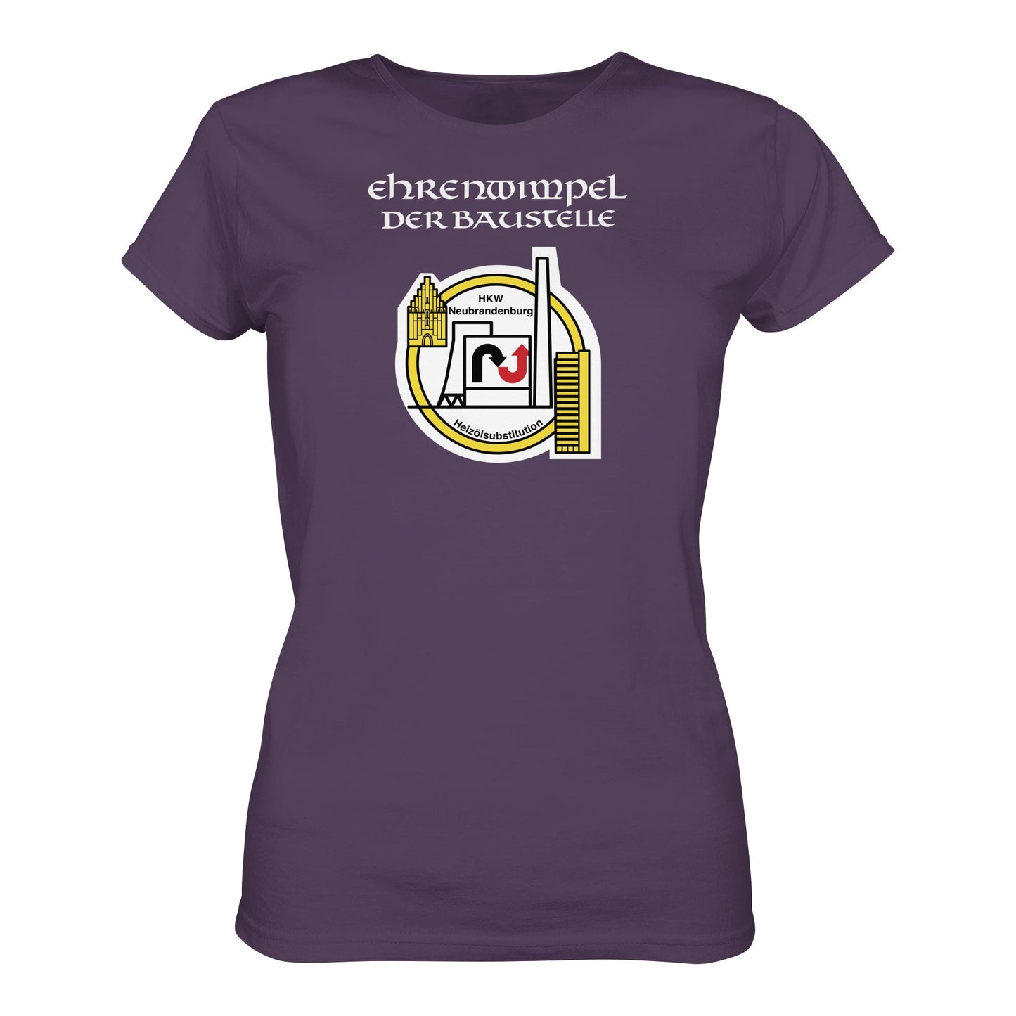 DDR Ostalgie Shirt Mädels • EHRENWIMPEL HKW NEUBRANDENBURG