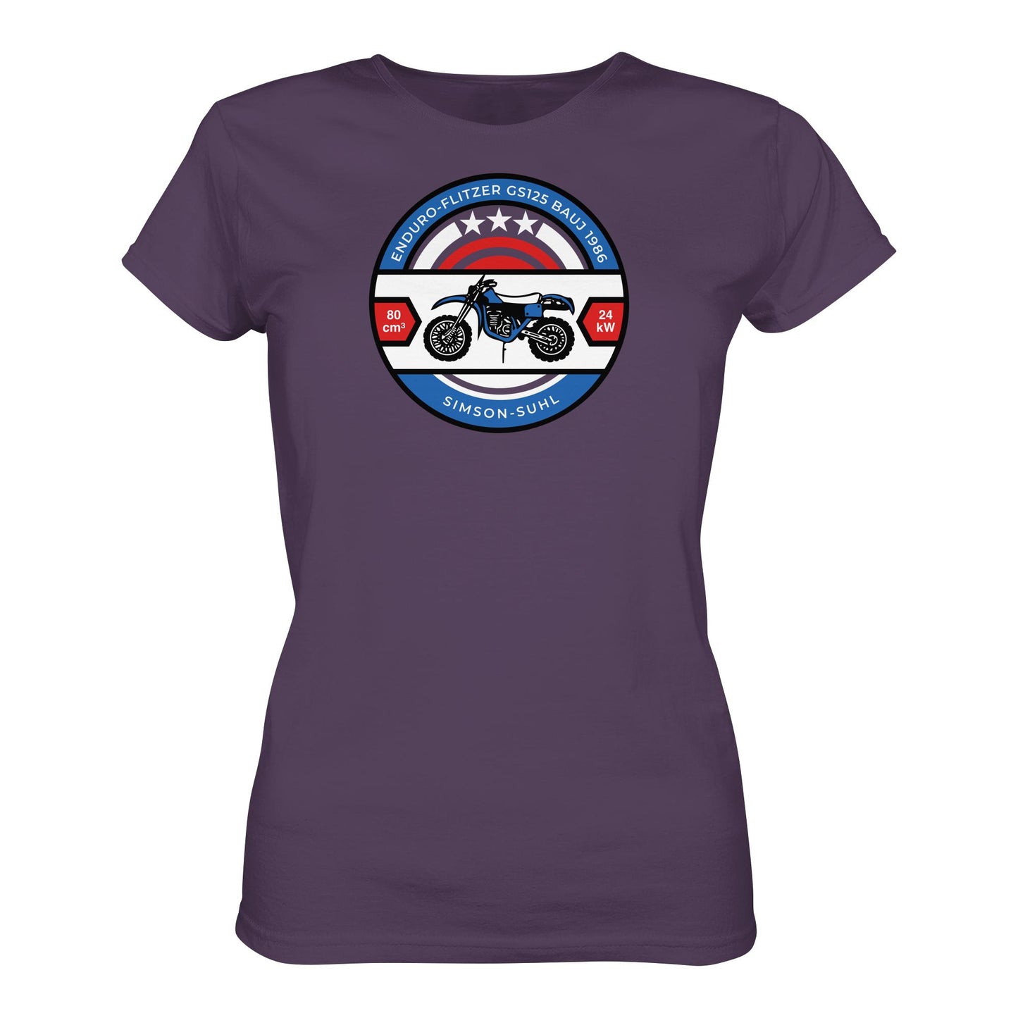 PREMIUM SHIRT MÄDELS • SIMSON ENDURO GS125 - ORIGINAL BIERDECKEL