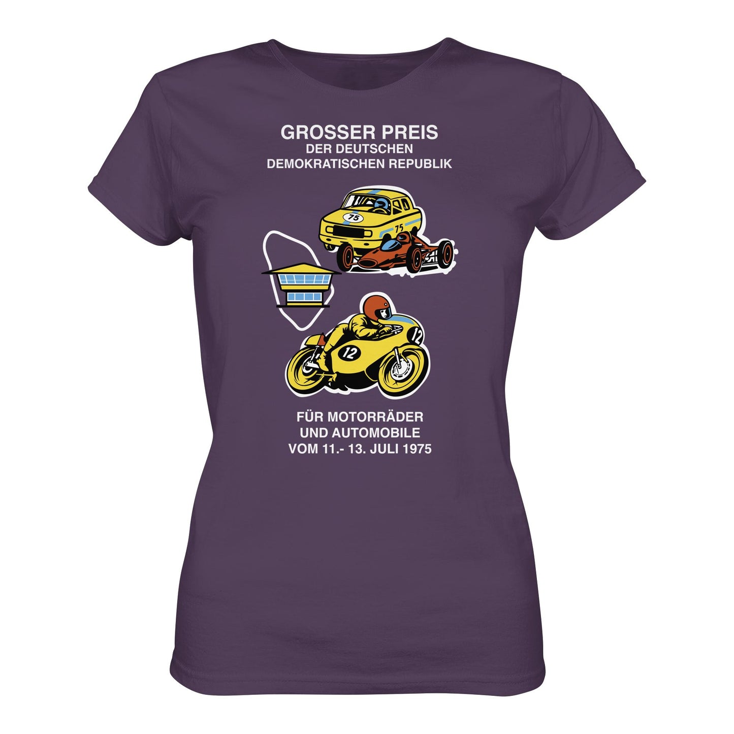 DDR Ostalgie Shirt Mädels • GROSSER PREIS DER DDR 1975