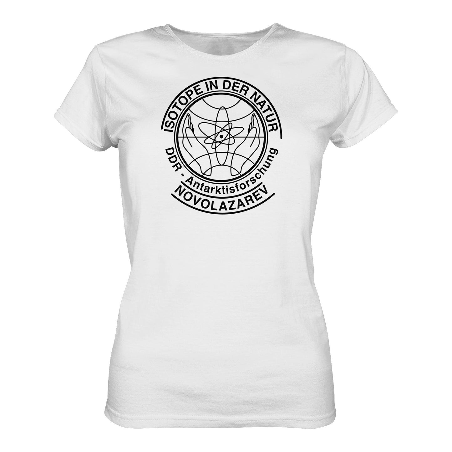 DDR Ostalgie Shirt Mädels • ISOTOPE IN DER NATUR, DDR-ANTARKTISFORSCHUNG