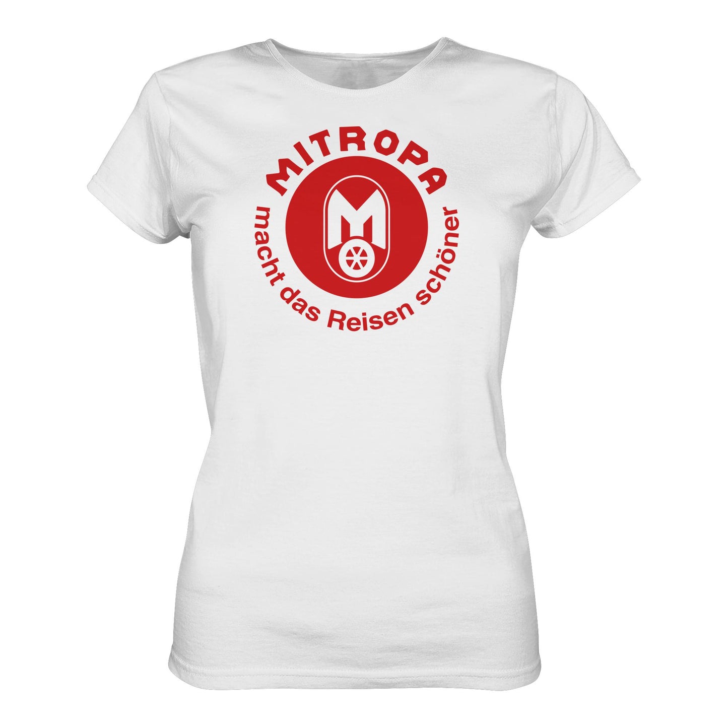 DDR Ostalgie Shirt Mädels • MITROPA MACHT DAS REISEN SCHÖNER - dunkel