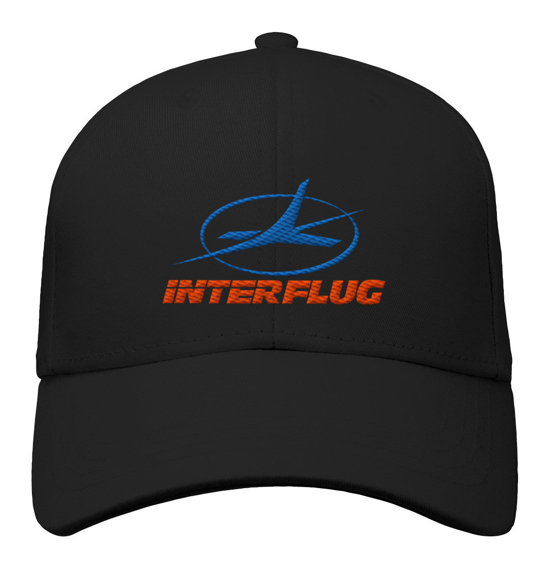 DDR Ostalgie Baseballcap bestickt • INTERFLUG