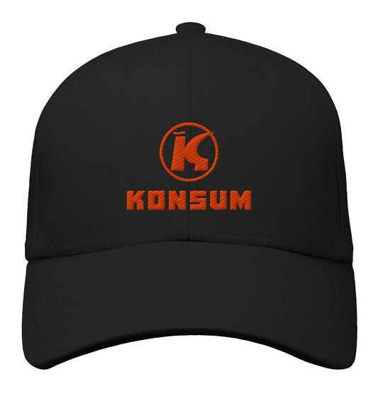 DDR Ostalgie Baseballcap bestickt • KONSUM