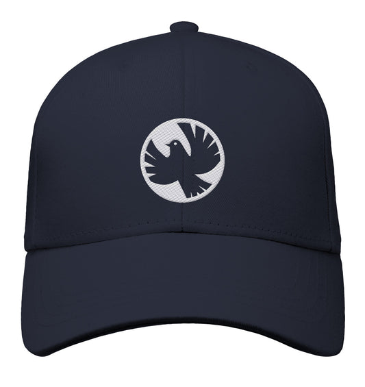 DDR Ostalgie Baseballcap bestickt • KLEINE WEISSE FRIEDENSTAUBE