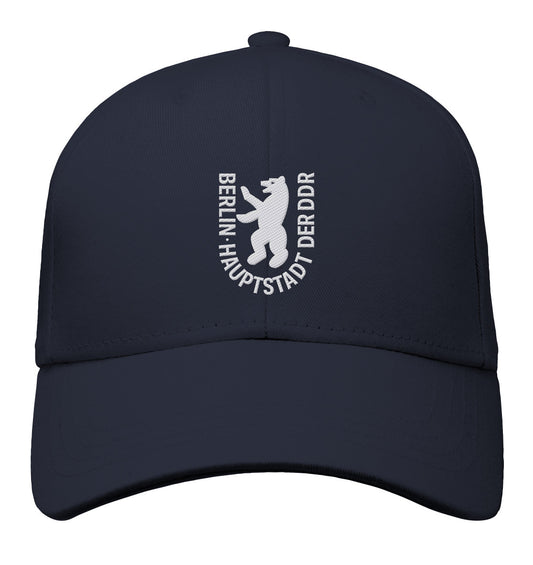 DDR Ostalgie Baseballcap bestickt • BERLIN - HAUPTSTADT DER DDR