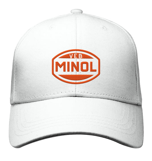 DDR Ostalgie Baseballcap bestickt • VEB MINOL