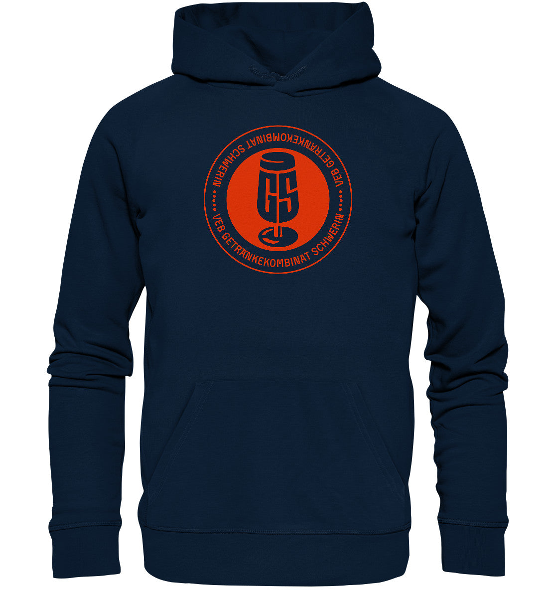 DDR Ostalgie Kapuze / Organic Hoodie Unisex • VEB GETRÄNKEKOMBINAT SCHWERIN