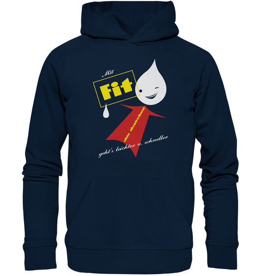 DDR Ostalgie Kapuze / Organic Hoodie Unisex • FIT SPÜLMITTEL - OHNE ABTROCKNEN