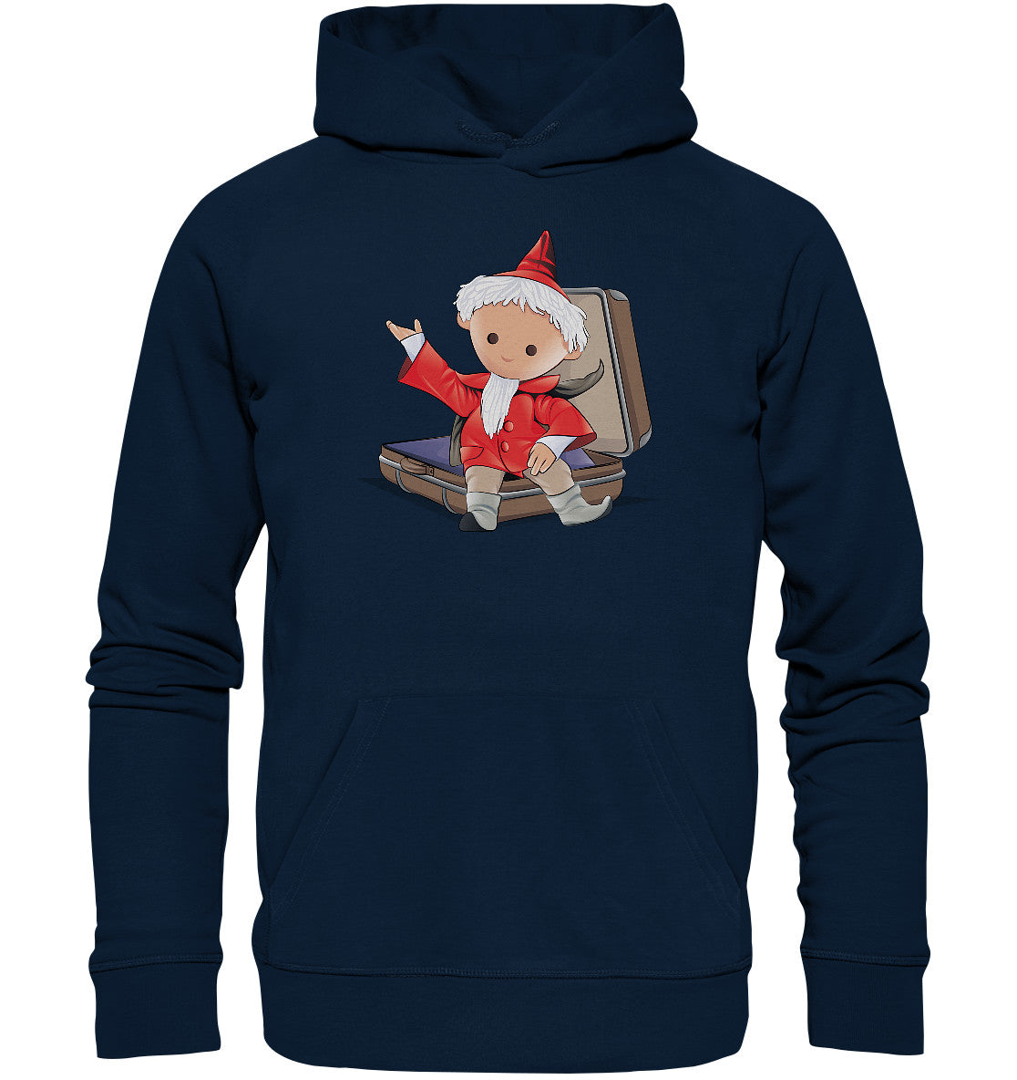 DDR Ostalgie Kapuze / Organic Hoodie Unisex • UNSER SANDMÄNNCHEN - AUF REISEN
