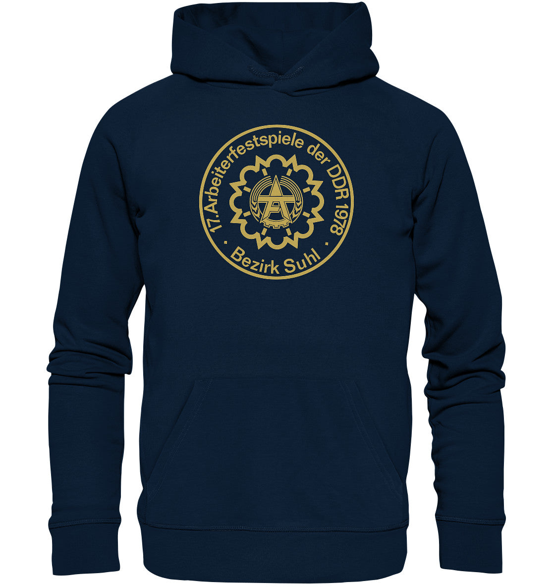 DDR Ostalgie Kapuze / Organic Hoodie Unisex • ARBEITERFESTSPIELE SUHL