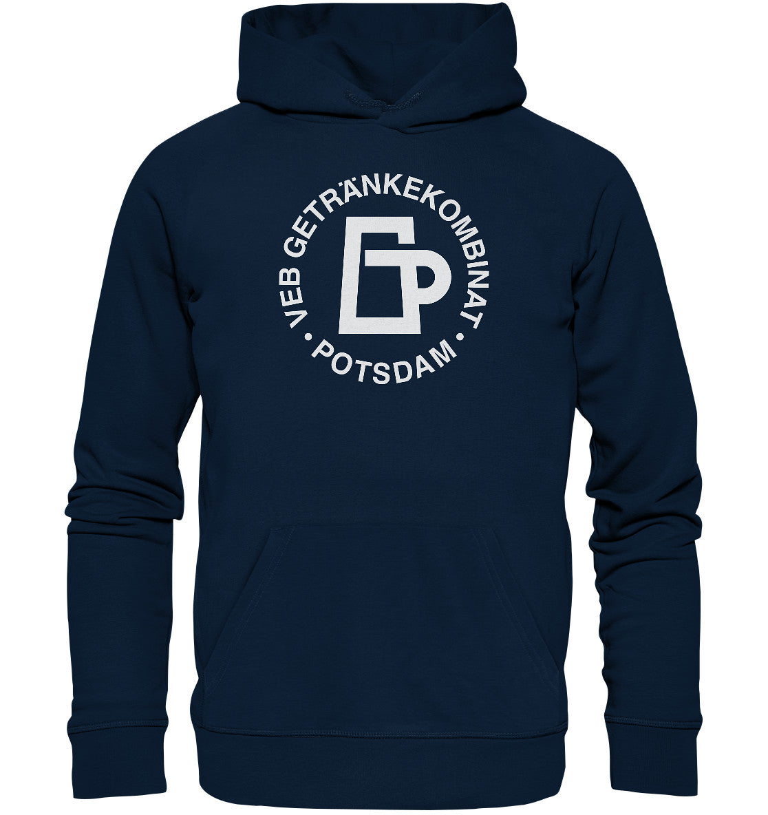 DDR Ostalgie Kapuze / Organic Hoodie Unisex • VEB GETRÄNKEKOMBINAT POTSDAM
