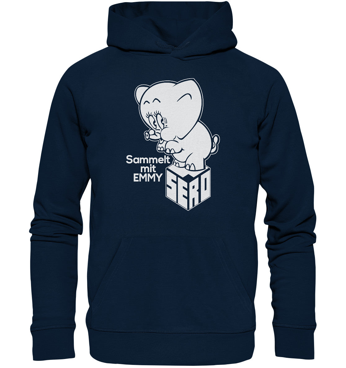 DDR Ostalgie Kapuze / Organic Hoodie Unisex • SERO - SAMMELT MIT EMMY - hell