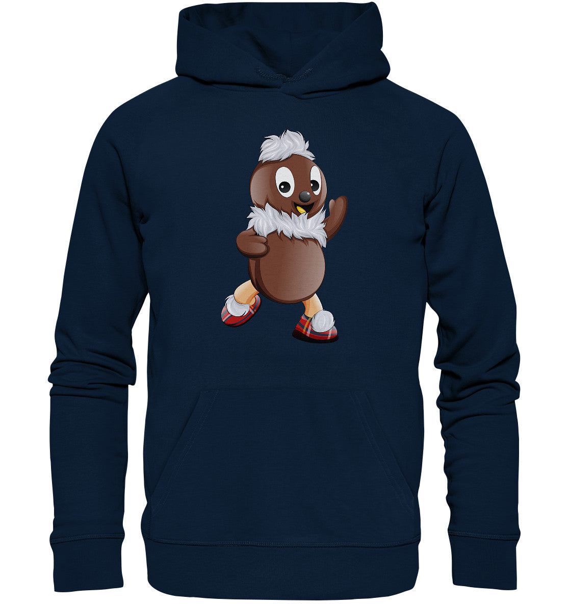 DDR Ostalgie Kapuze / Organic Hoodie Unisex • UNSER SANDMÄNNCHEN - PITTI IST DER ALLERBESTE!