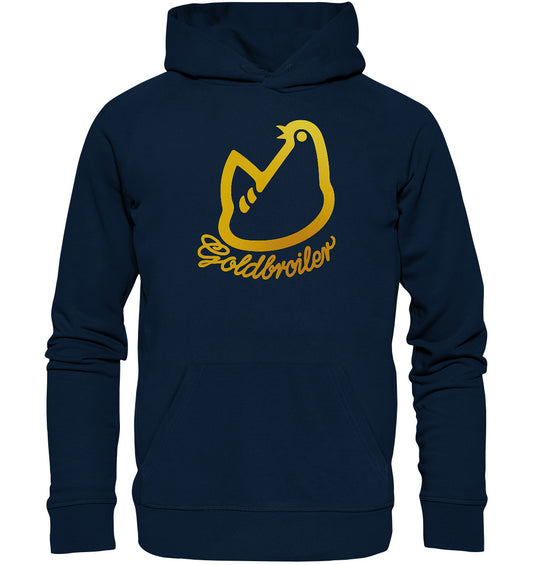 DDR Ostalgie Kapuze / Organic Hoodie Unisex • GOLDBROILER