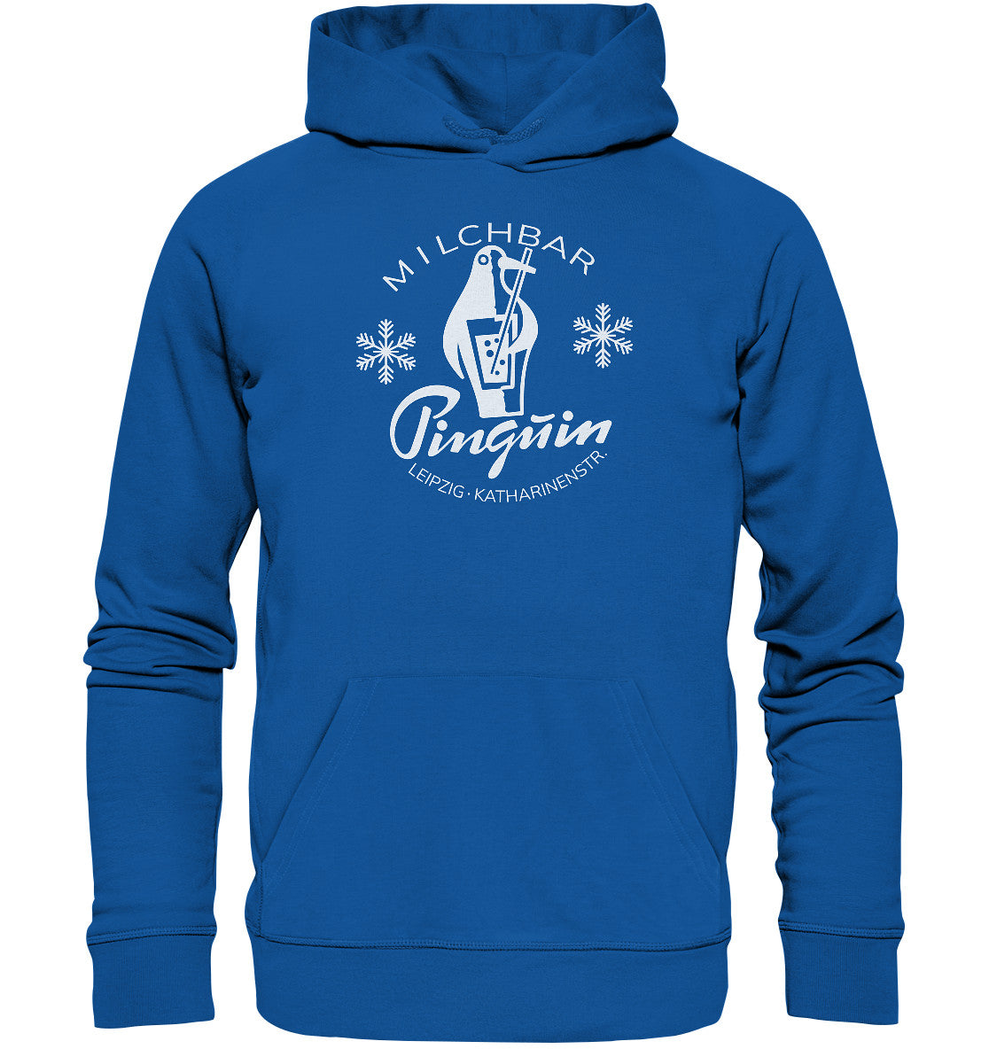DDR Ostalgie Kapuze / Organic Hoodie Unisex • MILCHBAR PINGUIN LEIPZIG