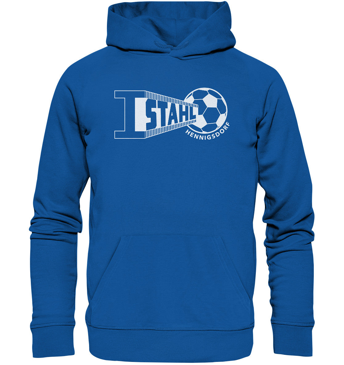 DDR Ostalgie Kapuze / Organic Hoodie Unisex • STAHL HENNIGSDORF