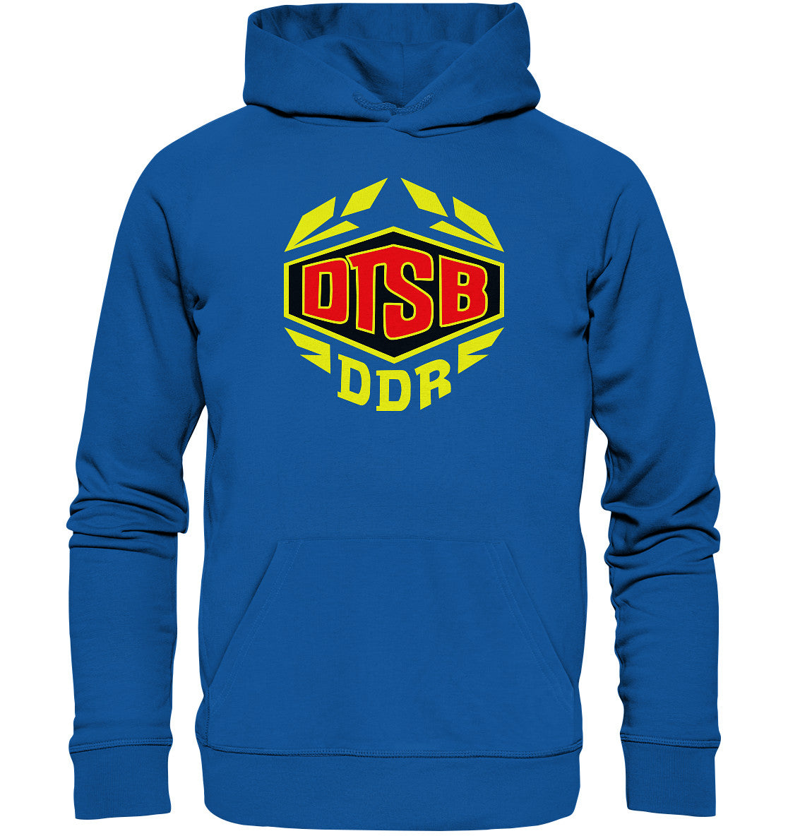 DDR Ostalgie Kapuze / Organic Hoodie Unisex • DDR TURN & SPORTBUND