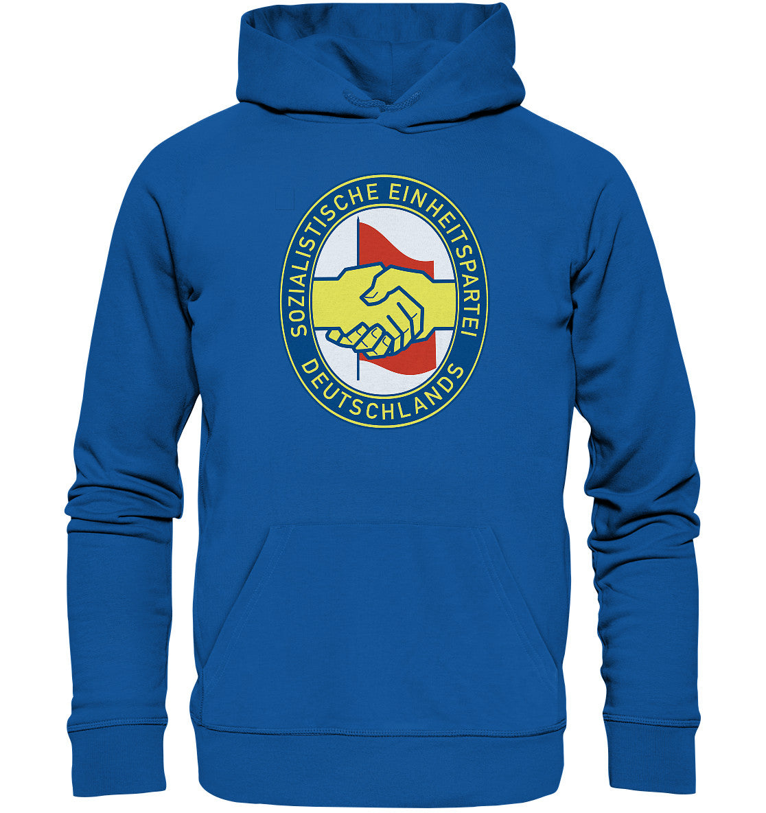 DDR Ostalgie Kapuze / Organic Hoodie Unisex • SED LOGO