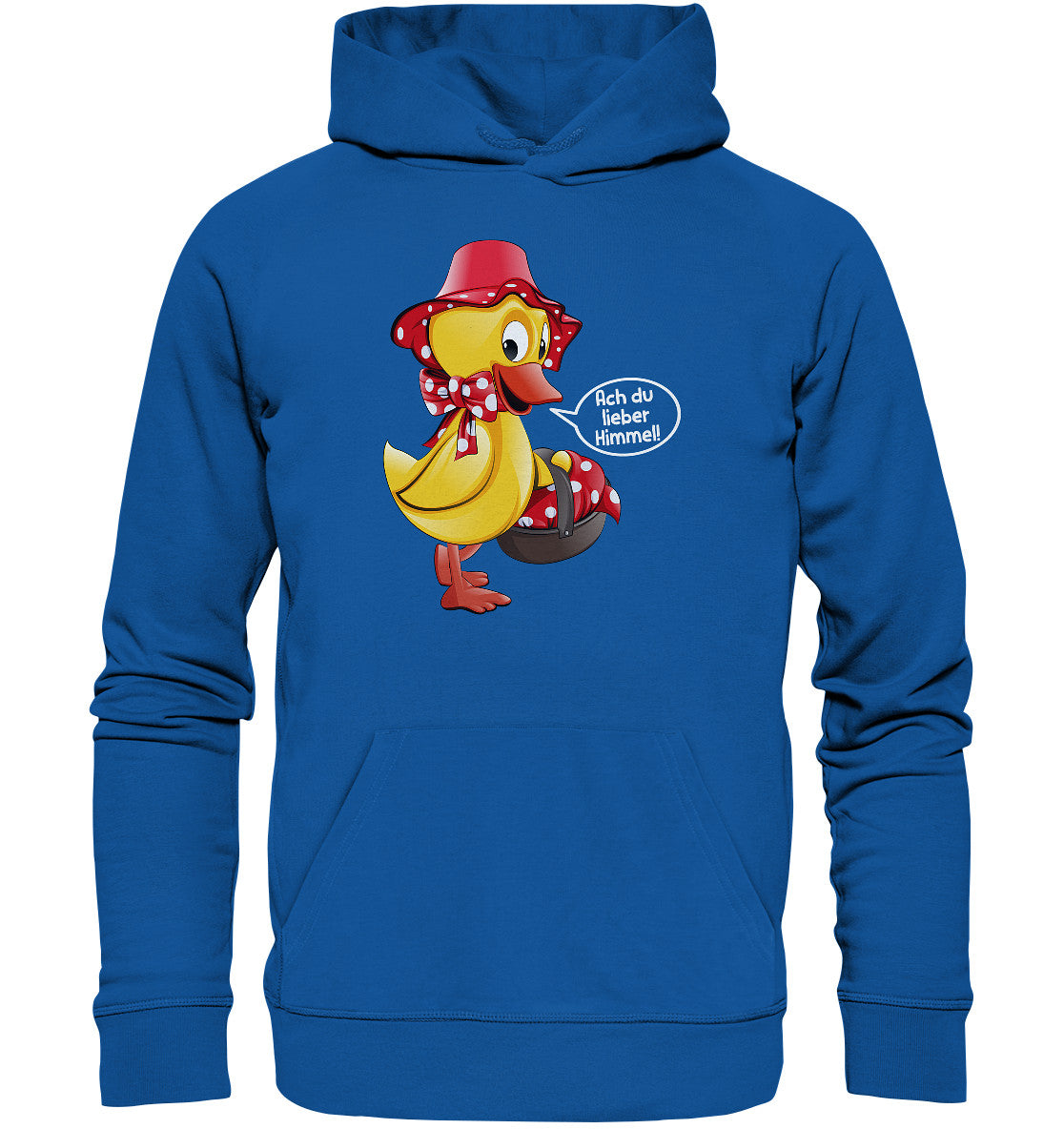 DDR Ostalgie Kapuze / Organic Hoodie Unisex • UNSER SANDMÄNNCHEN - SCHNATTERINCHEN - ACH DU LIEBER HIMMEL!