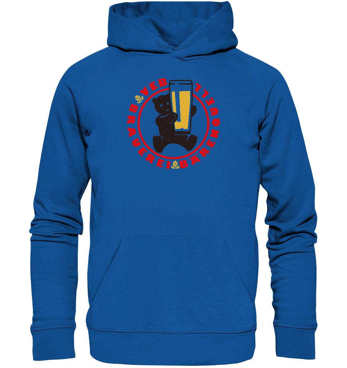 DDR Ostalgie Kapuze / Organic Hoodie Unisex • VEB BÄRENQUELL BERLIN BRAUEREI