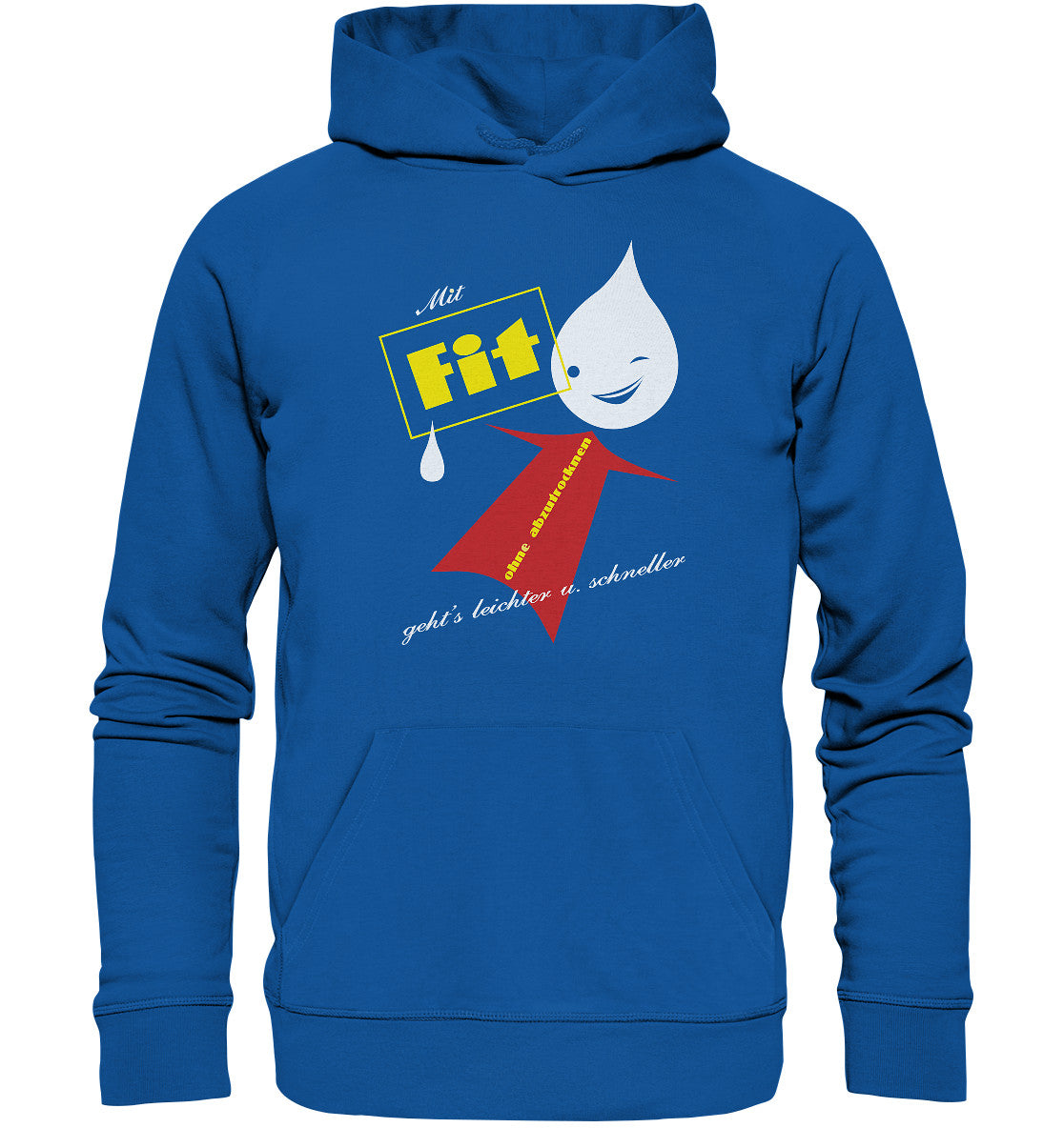 DDR Ostalgie Kapuze / Organic Hoodie Unisex • FIT SPÜLMITTEL - OHNE ABTROCKNEN