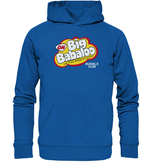 DDR Ostalgie Kapuze / Organic Hoodie Unisex • BIG BABALOO - FRÖSI-KAUGUMMI
