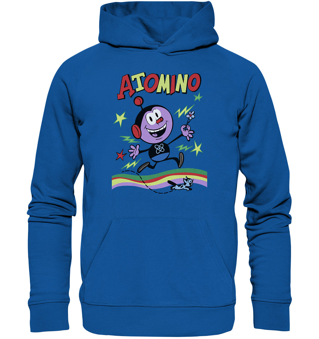 DDR Ostalgie Kapuze / Organic Hoodie Unisex • ATOMINO
