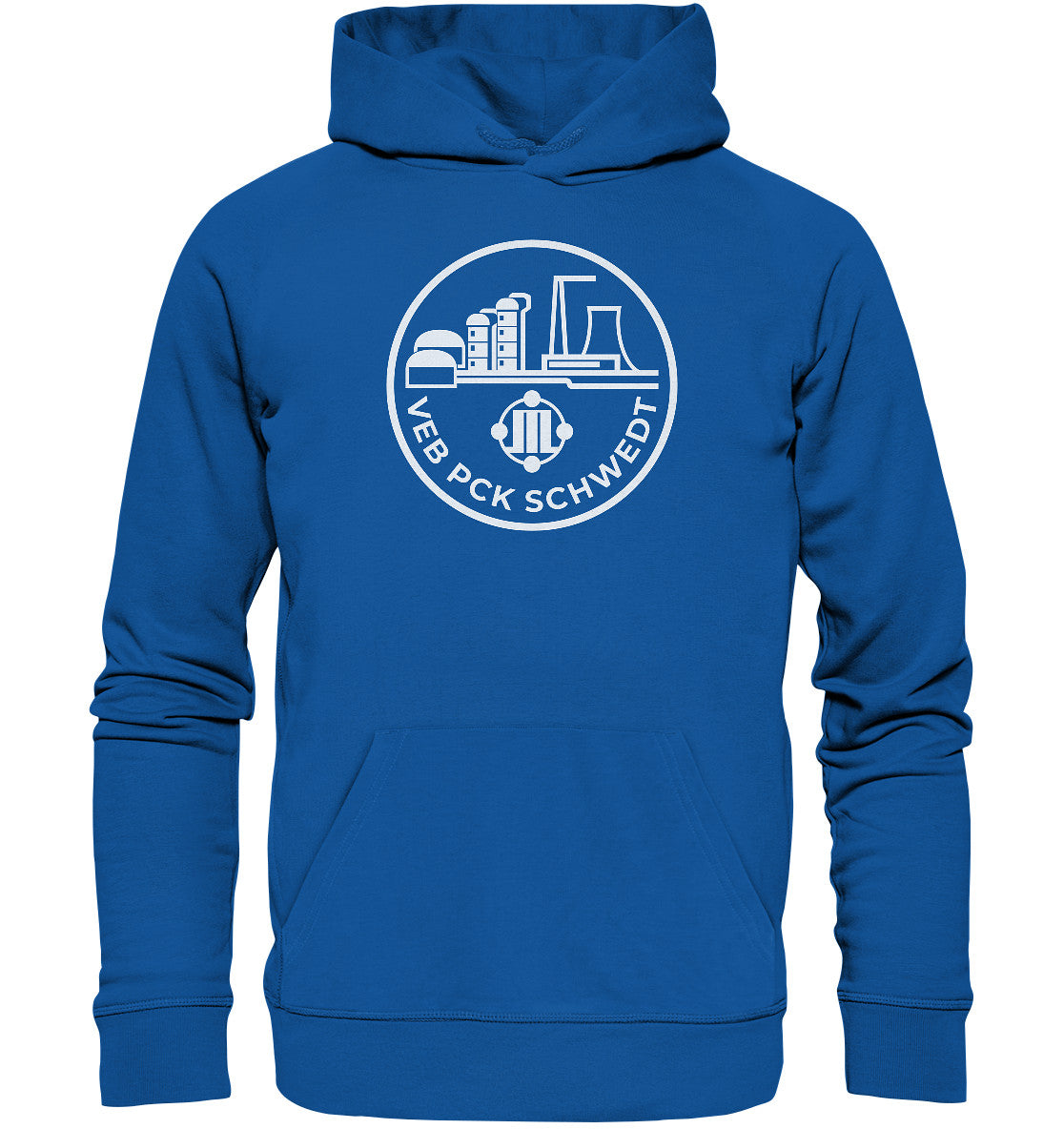 DDR Ostalgie Kapuze / Organic Hoodie Unisex • VEB PCK SCHWEDT