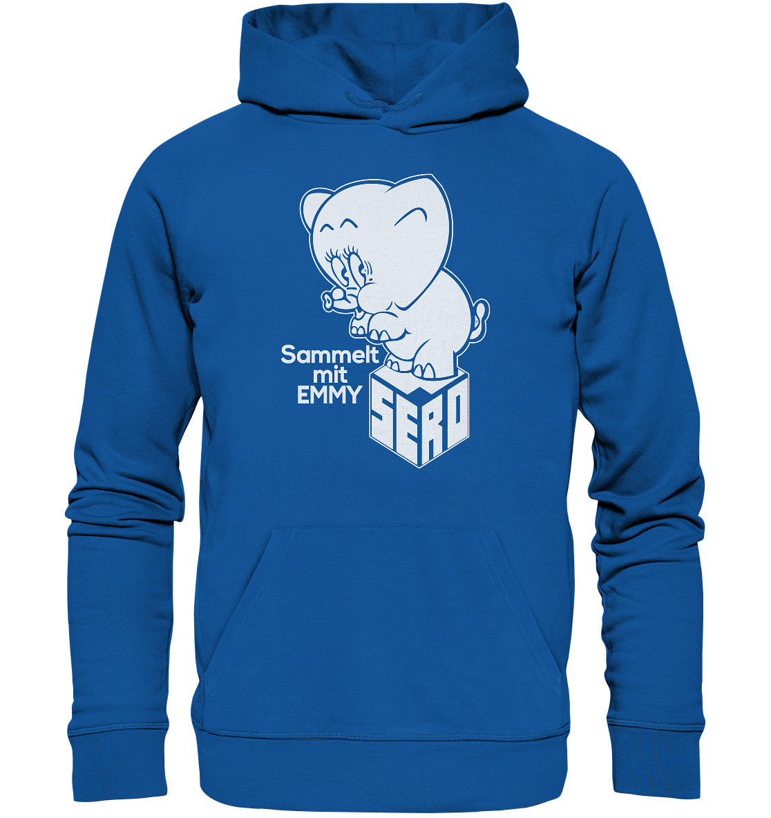 DDR Ostalgie Kapuze / Organic Hoodie Unisex • SERO - SAMMELT MIT EMMY - hell
