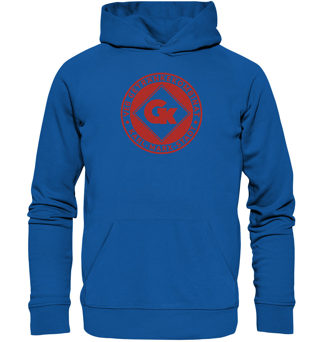 DDR Ostalgie Kapuze / Organic Hoodie Unisex • VEB GETRÄNKEKOMBINAT KARL-MARX-STADT