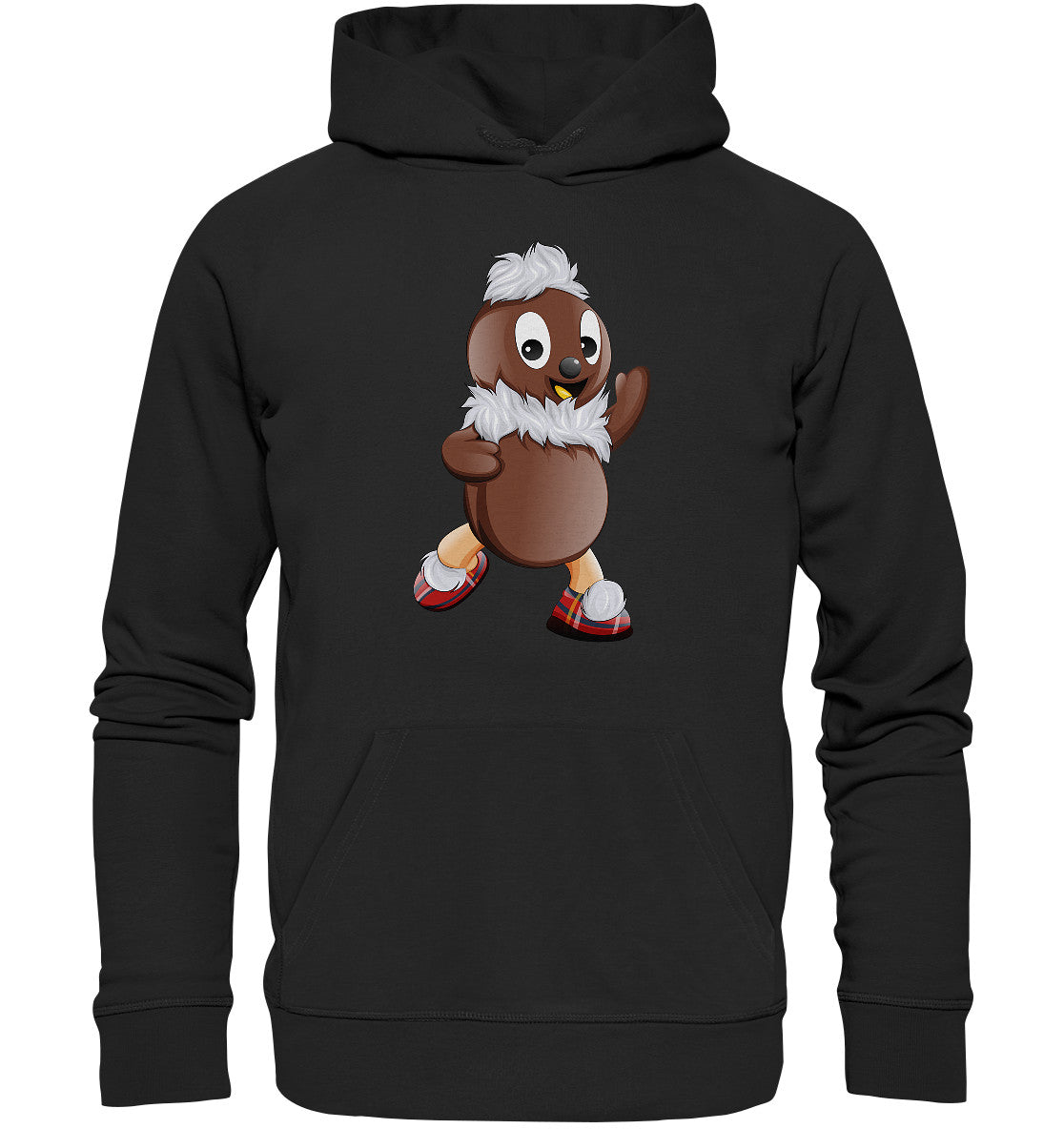 DDR Ostalgie Kapuze / Organic Hoodie Unisex • UNSER SANDMÄNNCHEN - PITTI IST DER ALLERBESTE!